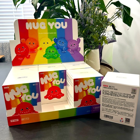 Pop Mart Hug You Plush Pendant Blind Box - Picture 1 of 8